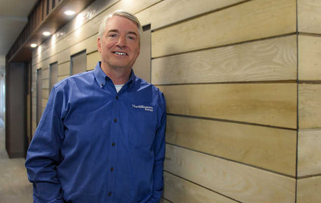CEO Brian Bird in our Helena office